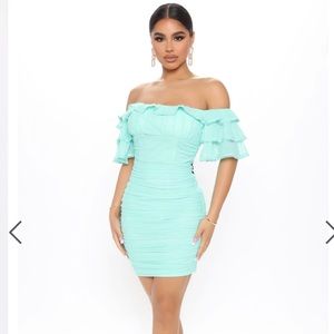 Fashionova mint dress